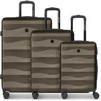 SMARTBOX Ensemble de bagages 'Edition 03' marron / noir