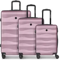 SMARTBOX Ensemble de bagages 'Edition 03' violet / noir