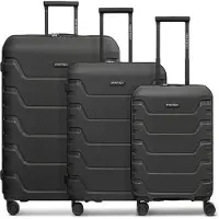 SMARTBOX Ensemble de bagages noir