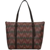 Fossil Cabas 'Carlie' moka / mélange de couleurs