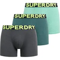 Superdry Boxers vert chiné