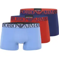 Emporio Armani Boxers bleu clair / bleu foncé / rouge / noir
