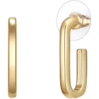 Lulu & Jane Boucles d'oreilles jaune d'or