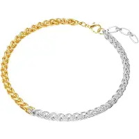 Lulu & Jane Chaîne or / argent