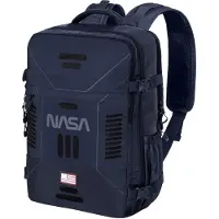 Nasa Sac à dos cabine de voyage Spaceship, bleu marine, 49 x 35 x 20 cm