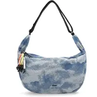 PICARD sac à épaule Wrap Shopper Jeans bleu