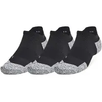 Under Armour Armourdry Run Cushion No Show Socks 3 Pairs Noir EU 42 1/2-47