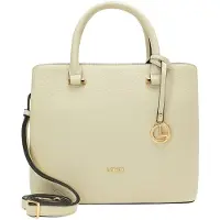 L.credi sac à main sac à épaule bandoulière Maxima Handle Bag Creme écru