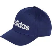 Adidas Casquette de sport 'Daily' bleu foncé / blanc
