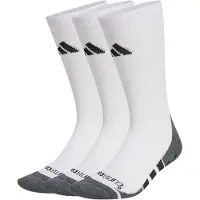 Adidas Chaussettes de sport 'Performance Grip CLIMACOOL Cushioned Crew 3 Pairs' gris / noir / blanc