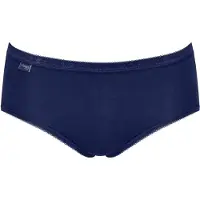 Sloggi Slip 'Basic+ Midi' bleu / bleu clair / blanc