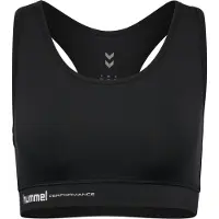 Hummel Soutien-gorge de sport 'Pulse' noir / blanc