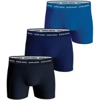 Björn Borg Boxer-shorts Lot de 3 Bleu foncé Bleu clair