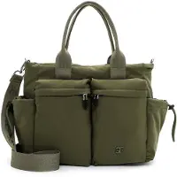 Suri Frey sac à épaule bandoulière sac à épaule Abby Handbag With Zipper Khaki vert foncé