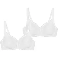 Triumph Soutien-gorge ' Modern Lace+Cotton ' blanc