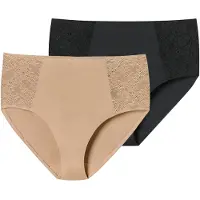 Schiesser Slip ' Air Spitze ' beige