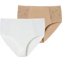 Schiesser Slip ' Air Spitze ' blanc