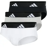 Adidas Slip gris chiné / noir / blanc
