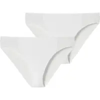 Schiesser Slip ' Air blickdichte Spitze ' blanc