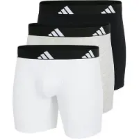 Adidas Sous-vêtements longs gris / noir / blanc