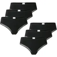 Schiesser String ' Cheeky String ' noir