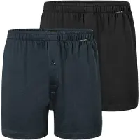 Schiesser Boxers 'Basic' marine / noir