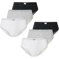 Schiesser Slip ' Modern Multipacks ' gris chiné / noir / blanc