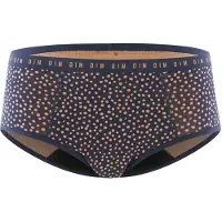 Dim Slip bleu foncé / orange