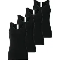 Schiesser Maillot de corps ' Modern Multipacks ' noir