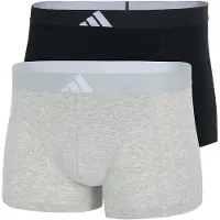 Adidas Boxers ' Active Flex Cotton Body ' gris chiné / noir