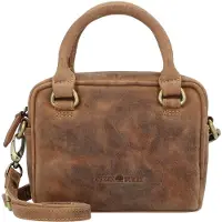 Greenburry sac à épaule bandoulière sac à main Vintage Mini Crossbody Bag Brown brun