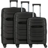 Polestream (STRZ) Ensemble de bagages noir
