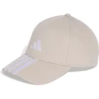Adidas Casquette de sport '3-Stripes New Logo Baseball' beige / blanc