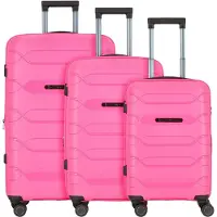 Polestream (STRZ) Ensemble de bagages rose