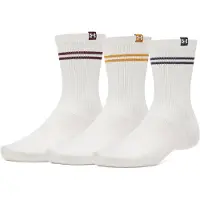 Under Armour Sportswear Cotton Nv Crew Socks Blanc EU 36 1/2-42
