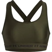 Under Armour Mid Crossback Sports Bra Vert XL Femme