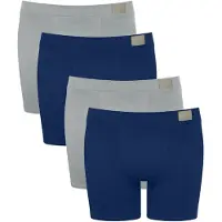 Sloggi Boxers 'GO Natural' marine / gris