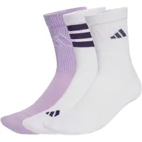 Adidas Chaussettes 'Logo 3 Pairs' orchidée / violet foncé / blanc