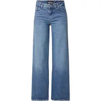 Pieces Selma Mb New Wide Leg Low Waist Jeans Bleu 26 / 30 Femme