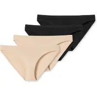 Schiesser Slip ' Serie "95/5" ' beige / bleu nuit