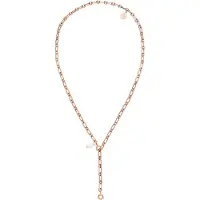Purelei Chaîne 'Zodiac Charm' or rose / blanc perle