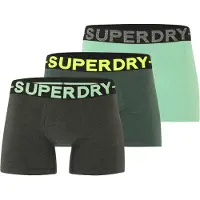 Superdry Boxers turquoise / vert gazon / vert chiné / noir chiné
