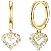Glanzstücke Boucles d'oreilles jaune d'or