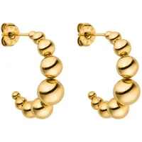 Purelei Boucles d'oreilles 'Bubbly' or