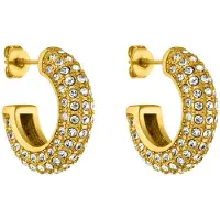 Purelei Boucles d'oreilles or / transparent
