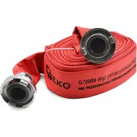 GEKO Tuyau d'incendie 2", 20m, 8bar avec raccords rapides G70004