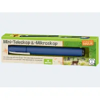 Moses Expedition Nature Mini-télescope & Microscope, Accessoires de recherche pour enfants, Microscope de
