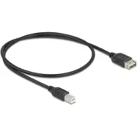 DeLOCK USB 2.0 Kabel USB Typ-B St zu USB Typ-A Bu 0,5 m