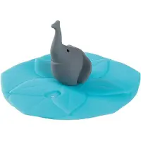 Leonardo 8x , Vaisselle + couverts pour enfants, Couverture en verre Bambini éléphant, 1 pièce