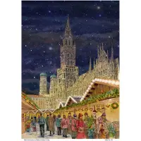 Richard Sellmer Verlag Calendrier de l'Avent « Marienplatz, Munich »